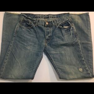 American Eagle Straight Leg Jeans.
